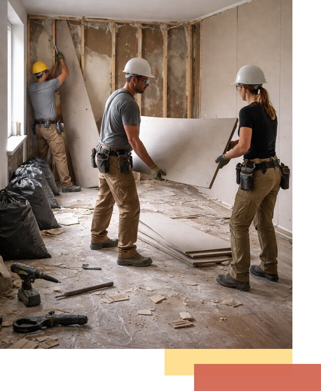 Демонтаж стеновых панелей в Томске быстро и аккуратно