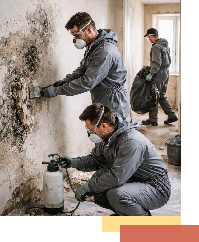 Удаление плесени со стен профессионально в Томске