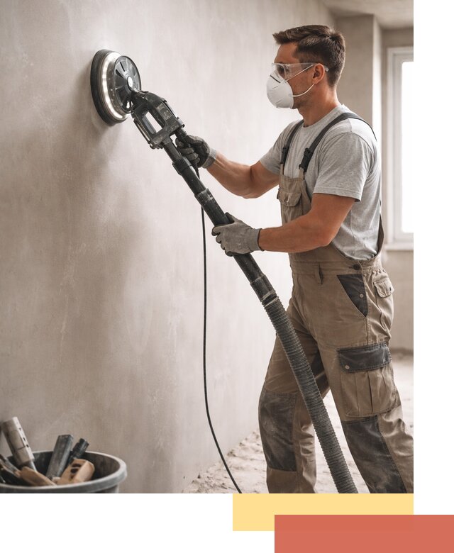 Профессиональная шлифовка стен в Томске быстро и качественно