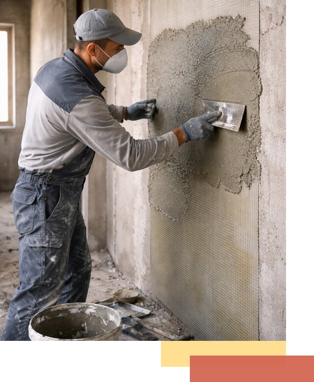 Штукатурка стен по сетке в Томске под ключ качественно и быстро