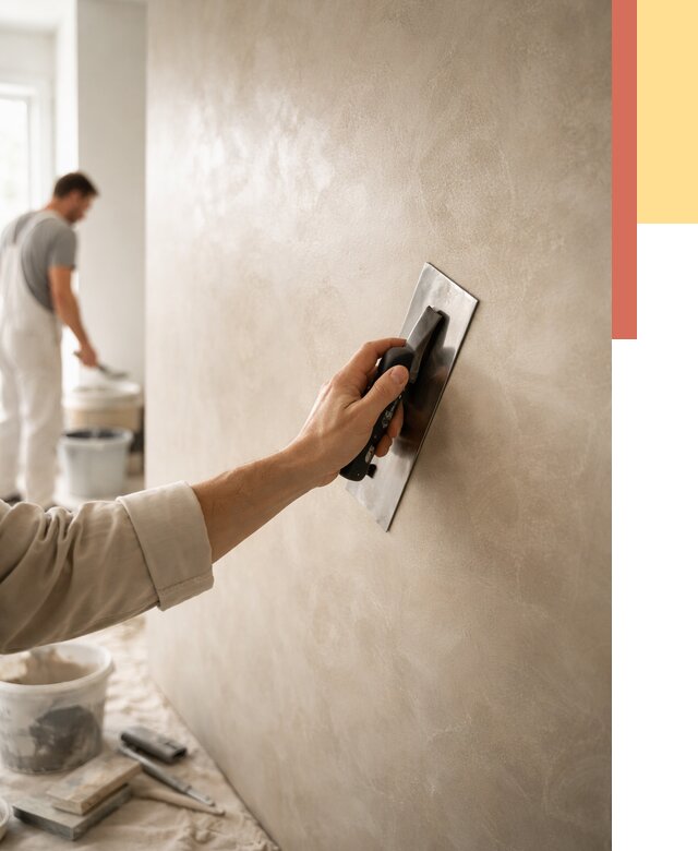 Венецианская штукатурка в Томске от 3824 руб/м² — нанесение стен под ключ | ОТДЕЛОЧНИК-Тмс