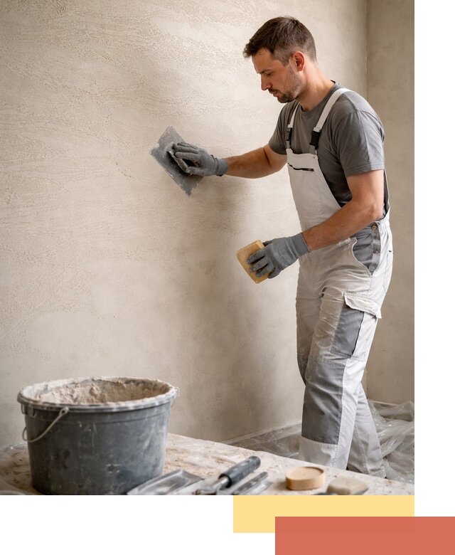 Декоративная штукатурка травертин в Томске для стен и потолков