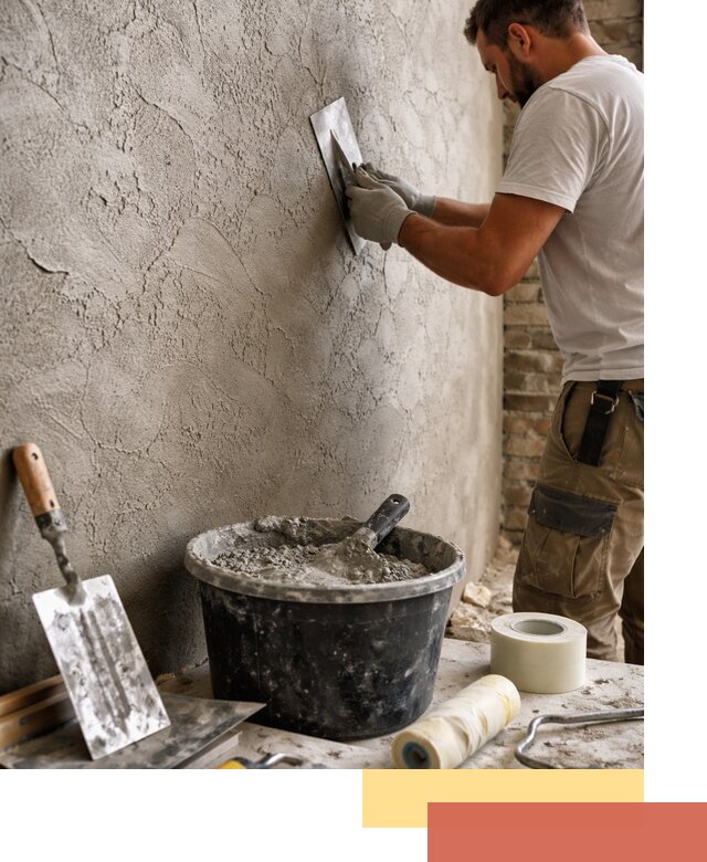 Декоративная штукатурка лофт в Томске — отделка стен и потолков