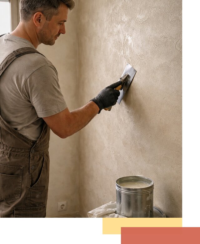 Нанесение воска на штукатурку в Томске для защиты и блеска