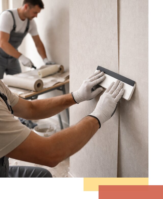 Поклейка обоев под покраску в Томске профессионально и быстро