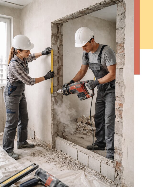 Создание проемов в стенах в Томске от 7103 руб. — алмазная резка и расширение | ОТДЕЛОЧНИК-Тмс