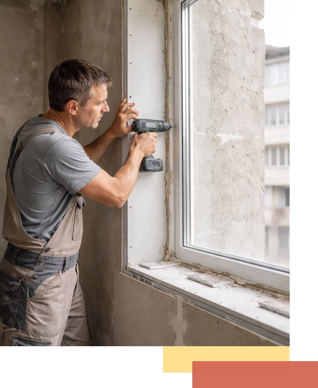 Монтаж гипсокартонных откосов в Томске под ключ