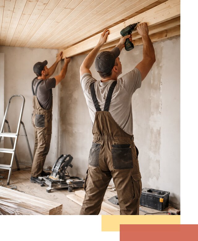 Монтаж потолка из вагонки в Томске профессионально и аккуратно