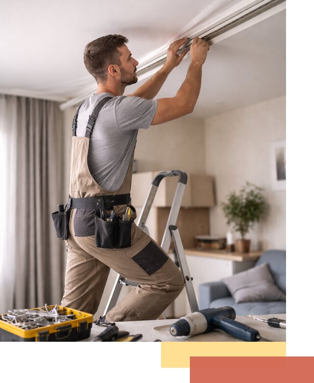 Ремонт натяжных потолков в Томске — качественно и оперативно