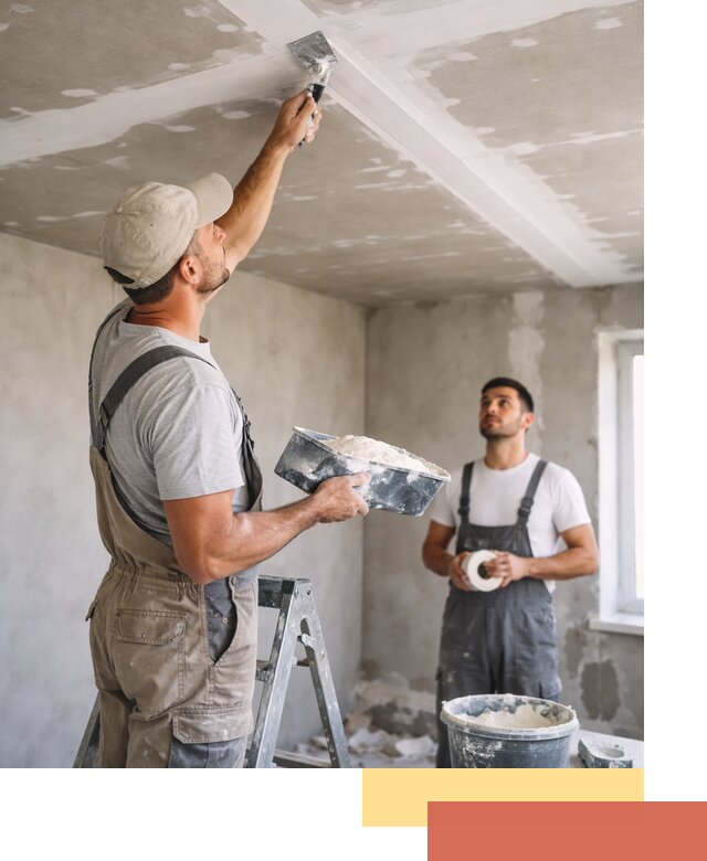 Обработка швов потолка ГКЛ в Томске: качественная заделка и шпатлевка