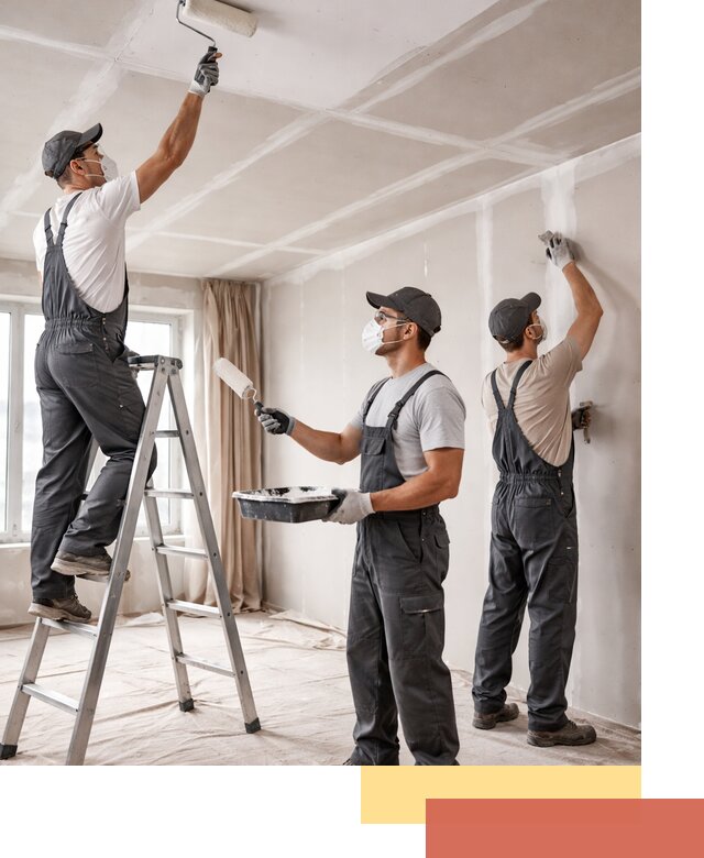 Покраска потолка из гипсокартона в Томске качественно и недорого