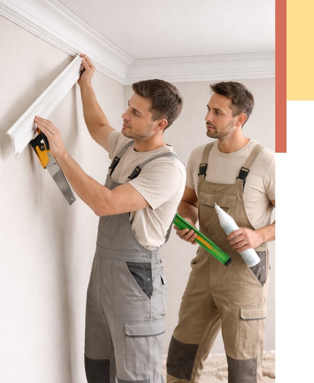 Монтаж потолочного плинтуса в Томске от 2513 руб. — быстро и недорого | ОТДЕЛОЧНИК-Тмс