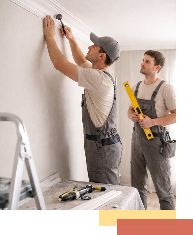 Монтаж потолочного плинтуса в Томске качественно и быстро